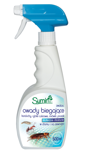 Płyn na owady biegające - karaluchy, pluskwy, rybiki i inne 500 ml