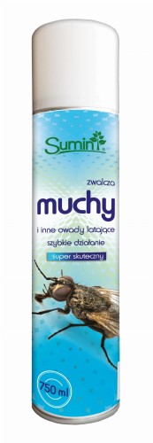Aerozol na muchy i inne owady latające Sumin 750 ml