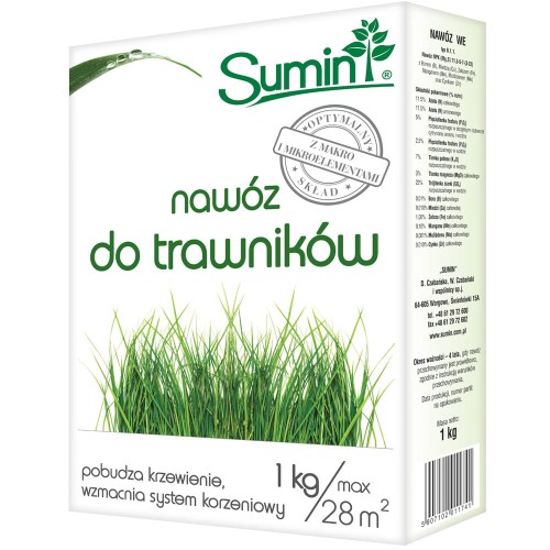 Nawóz do trawników Sumin 1 kg