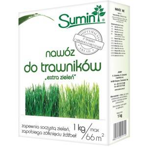 Nawóz do trawników "Extra Zieleń" Sumin 1 kg 