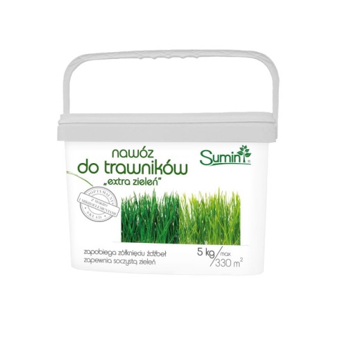 Nawóz do trawników "Extra Zieleń" Sumin 5 kg