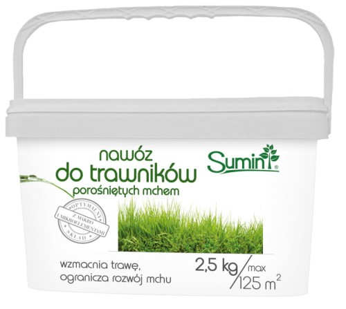 Nawóz do trawy z mchem Antymech Sumin 2,5 kg
