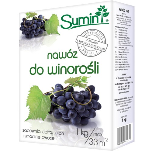 Nawóz do winorośli Sumin 1 kg
