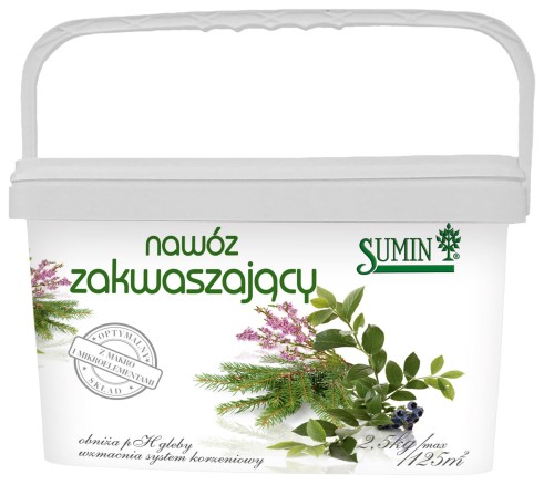 Nawóz zakwaszający Sumin 2,5 kg
