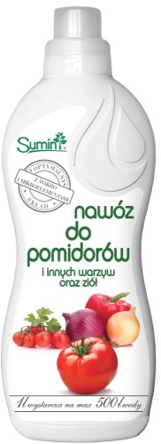 Nawóz płynny do pomidorów, warzyw i ziół Sumin 1 l